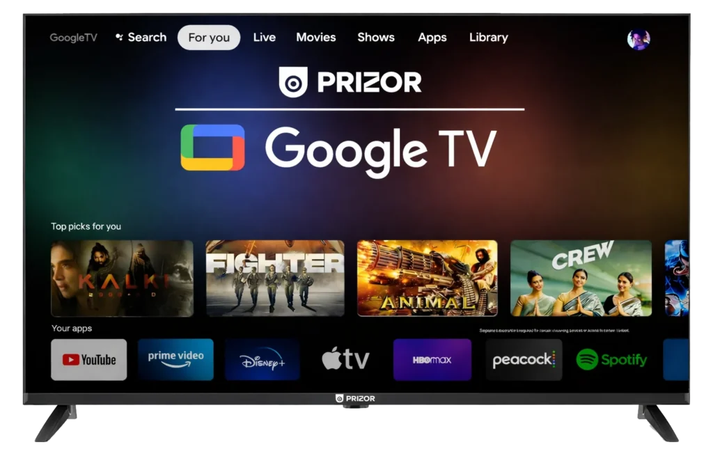 43" Smart Google TV
