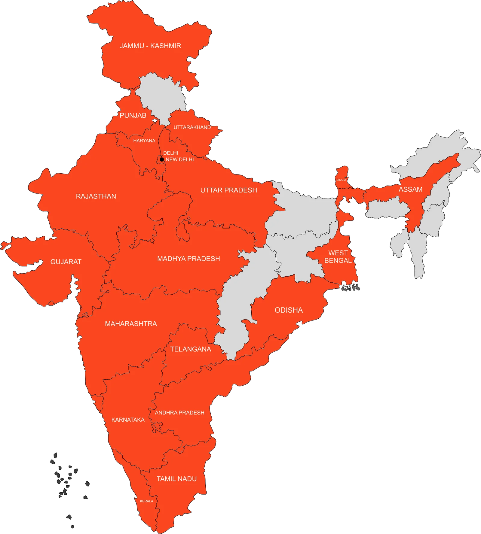 INDIA MAP